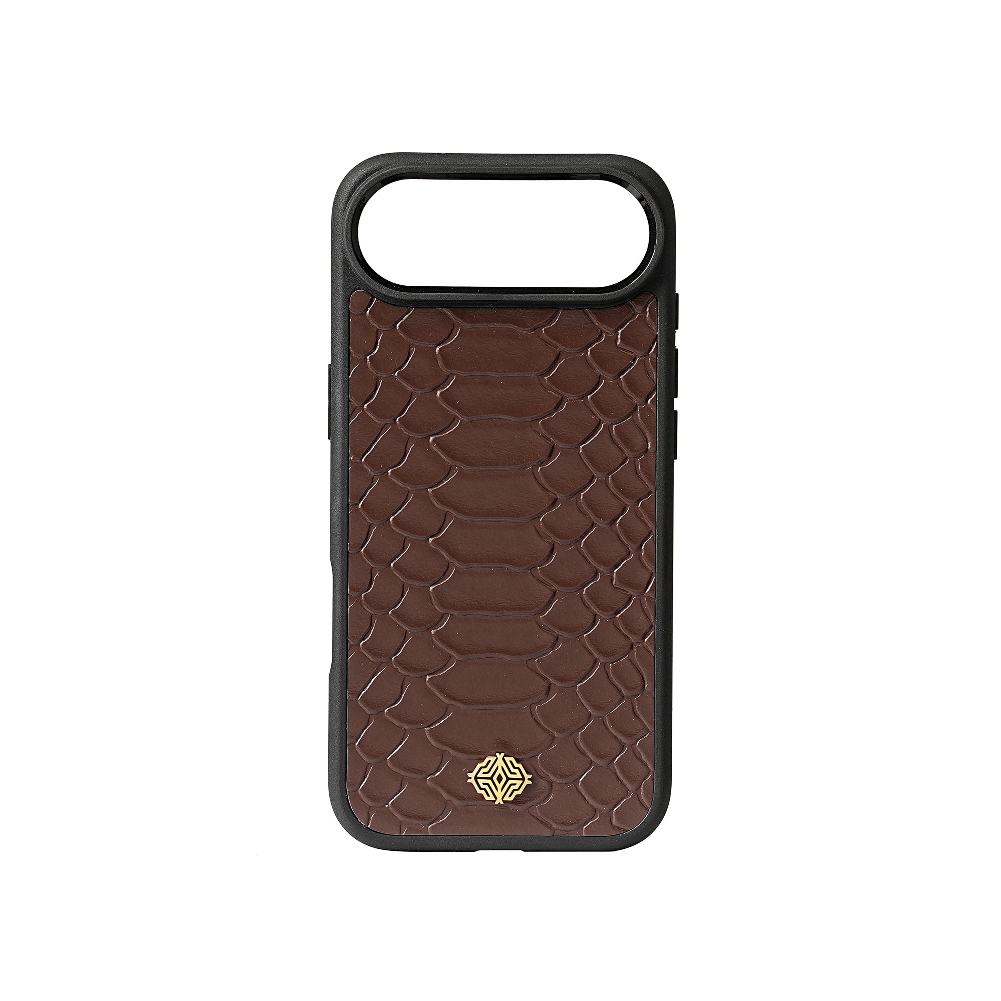 Chocolate MagSafe Python Leather iPhone Case